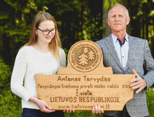 Antanas Tarvydas: miške – tikras ūkininkas arti gamtos