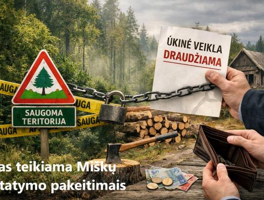 Miškų įstatymo pataisos: ideologinis žalumas ir sisteminis ekonominių pasekmių ignoravimas