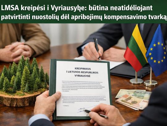LMSA kreipėsi į Vyriausybę: būtina neatidėliojant patvirtinti nuostolių dėl apribojimų kompensavimo tvarką