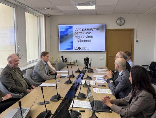 LVK atstovų susitikimas su Seimo AAK pirmininku L.Jonausku