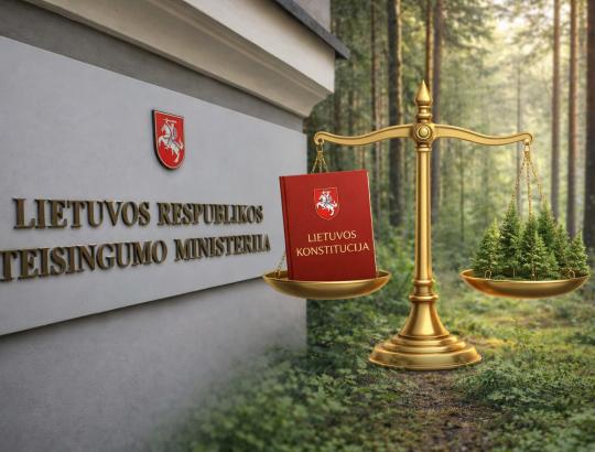 Teisingumo ministerija: miškų reguliavime būtina išlaikyti konstitucinę pusiausvyrą
