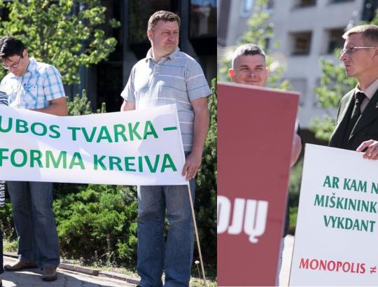 Urėdijų reformos svarstymas Seime vėl nukeltas