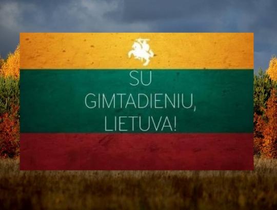 Švenčiame vasario 16-ąją – Lietuvos valstybės atkūrimo dieną  