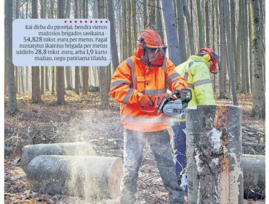 Išguiti dirbantį žmogų iš miško lengviau, nei paskui prikalbinti sugrįžti.