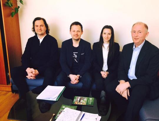 Susutikome su aplinkos viceministru M.Norbutu aptarti miškų savininkams aktualių klausimų