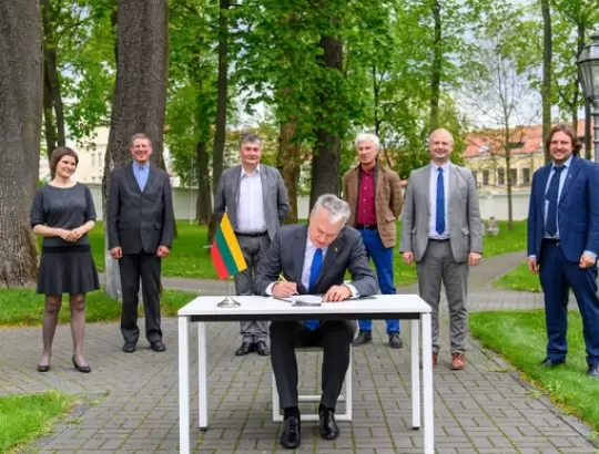 Prezidentas Gitanas Nausėda: aplinkosauga turi tapti tikru prioritetu