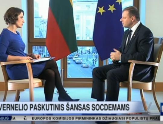 Premjeras S.Skvernelis ir aplinkos ministras K.Navickas paatviravo apie urėdijų reformą