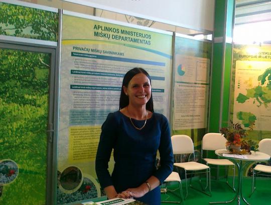 Parodoje „Sprendimų ratas 2013“ dėmesys miškininkystei