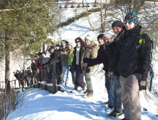 Tarptautinės magistro studijų programos „Euroforester“ studentai ir dėstytojai domėjosi Lietuvos miškų politika 