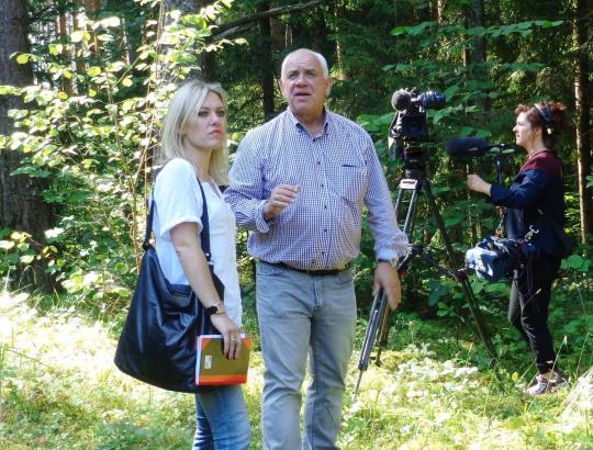Vokietijos nacionalinė TV domisi Lietuvos miškų sektoriumi