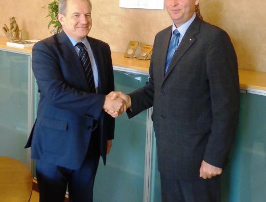 Aplinkos ministras K.Trečiokas aptarė privačių miškų aktualijas su LMSA pirmininku 