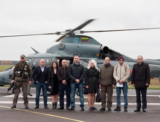 Gruzijos miškininkai ir aplinkosaugininkai semiasi patirties Lietuvoje 