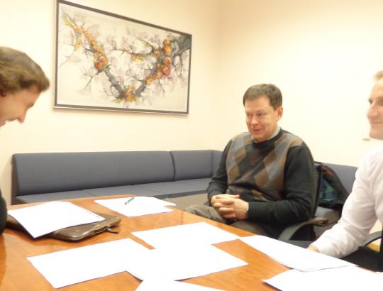 Su aplinkos viceministru L.Jonausku aptarti 5% mokesčio ir kiti aktualūs klausimai