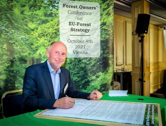 Europos miško savininkų Vienos Deklaracija dėl ES miškų strategijos 2030
