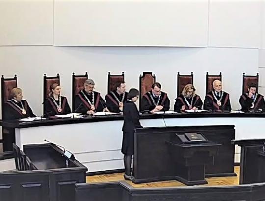 LR Konstitucinis Teismas paskelbė nutarimą dėl urėdijų reformos atitikimo Konstitucijai