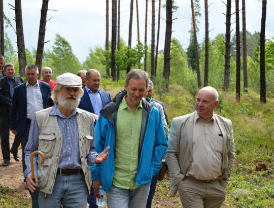 Miško darbų rangovų atstovai susitiko su M.Pulkauninku