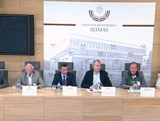 2019-08-12 Spaudos konferencija „Ar yra alternatyvų karui dėl Punios šilo?“