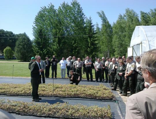 Girionyse aptartos stichinių nelaimių suniokotų miškų atkūrimo aktualijos