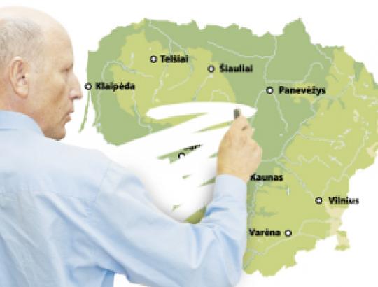 Užsimota ištrinti iš Lietuvos žemėlapio 300 kaimų