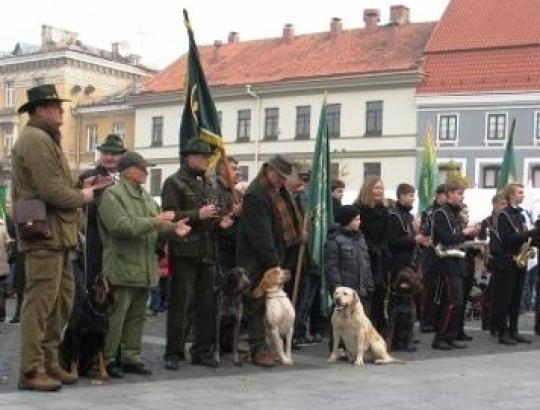 Medžiotojai lapkričio 3 d. švenčia savo globėjo Šv.Huberto dieną
