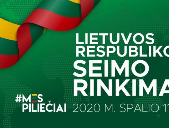 RINKIMAI į Seimą 2020 - už ką balsuoti?