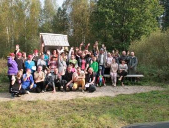LMSA Klaipėdos skyriaus šventė "Rudenėjančio miško taku"