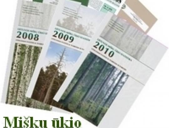 VMT leidinys „Lietuvos miškų ūkio statistika 2012“