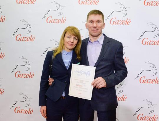 Prestižinių verslo apdovanojimų „Gazelė 2015“ nominacija – MSK „Aukštaitijos šilui“
